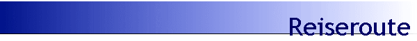 Reiseroute